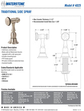 Load image into Gallery viewer, Waterstone 4900-3 Hampton Prep Faucet 3pc. Suite