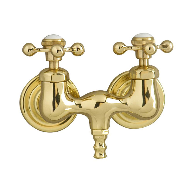 Barclay 4050-MC  Tub Filler Metal Cross Handles