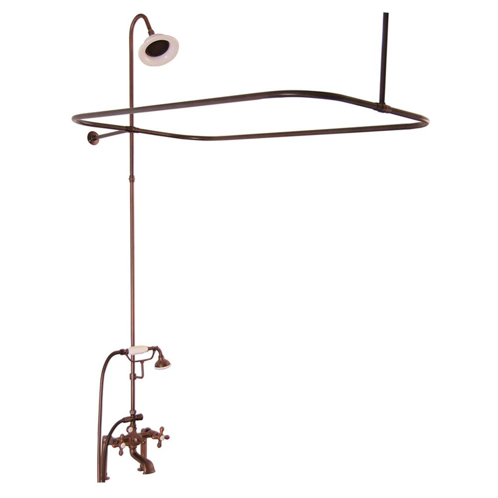Barclay 4063-MC Elephant Spout Shower Riser Shower head Crs Holder