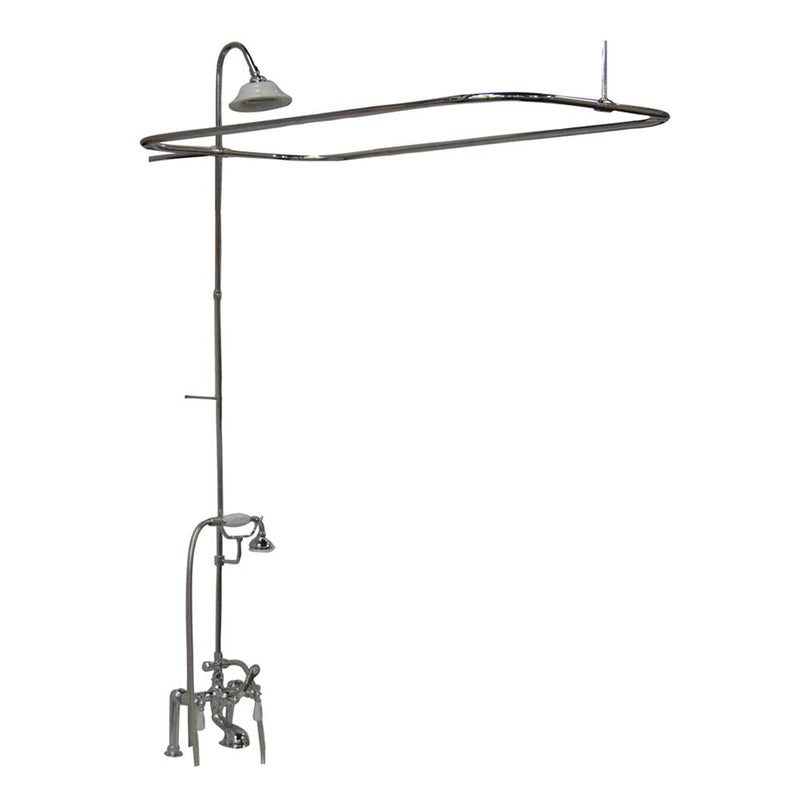 Barclay 4063-PL Elephant Spout Shower Riser Shower head Lever Holder