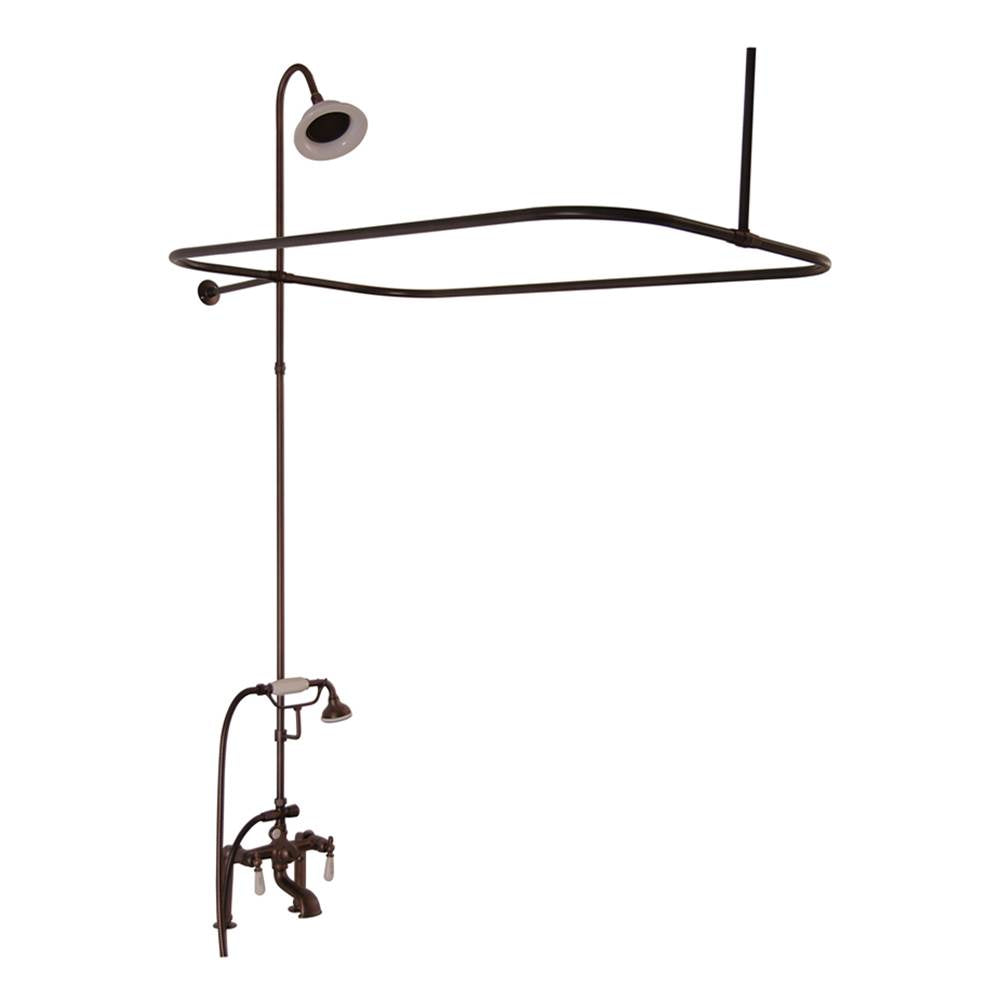 Barclay 4063-PL Elephant Spout Shower Riser Shower head Lever Holder