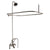 Barclay 4063-PL Elephant Spout Shower Riser Shower head Lever Holder