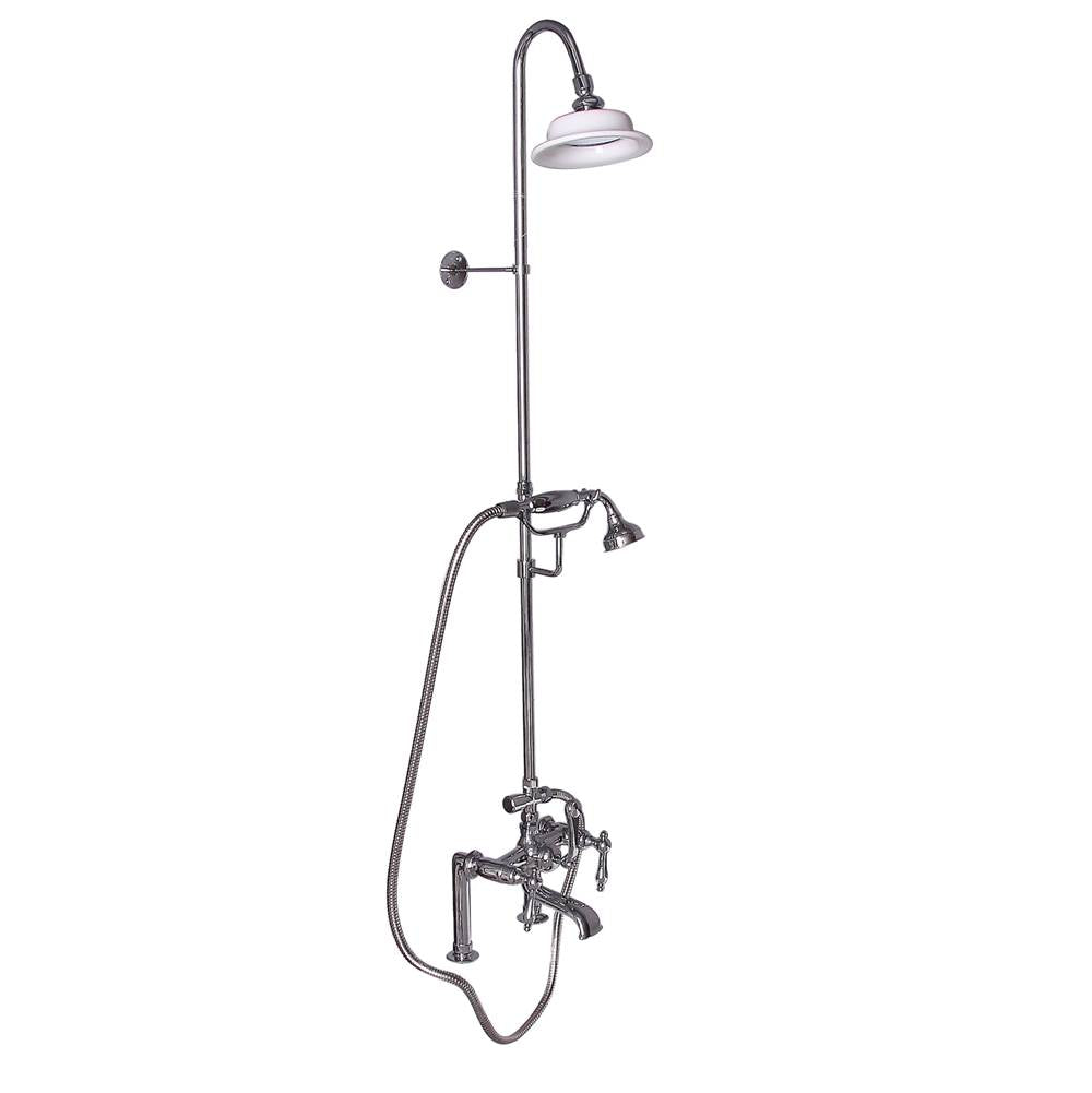 Barclay 4064-ML2 Elephant Spout Riser Shower HeadHand Shower Metal Lever Holders - Parent