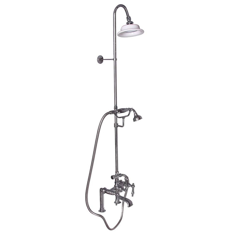 Barclay 4064-ML2 Elephant Spout Riser Shower HeadHand Shower Metal Lever Holders - Parent