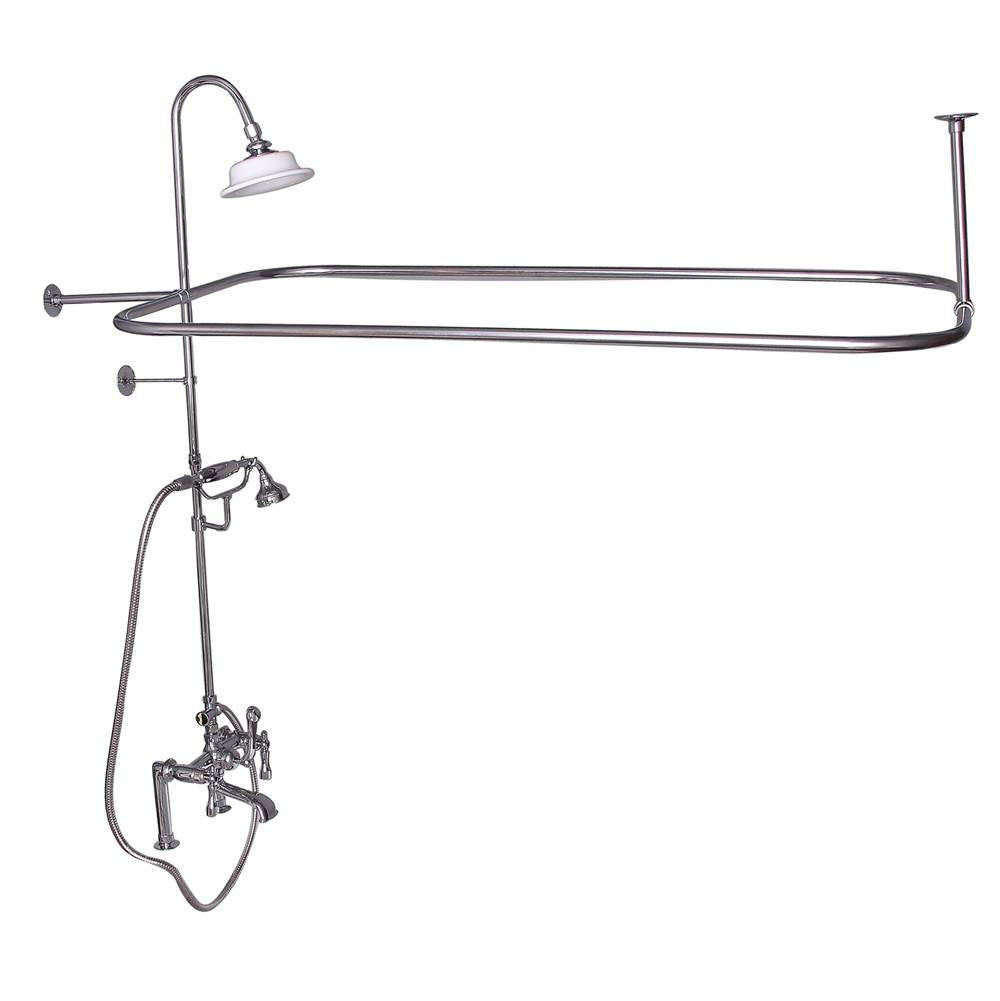 Barclay 4065-ML2 Elephant Spout Shower Unit Riser Shower Head Hand Shower Lever Holder