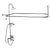 Barclay 4065-ML2 Elephant Spout Shower Unit Riser Shower Head Hand Shower Lever Holder