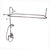 Barclay 4065-ML2 Elephant Spout Shower Unit Riser Shower Head Hand Shower Lever Holder