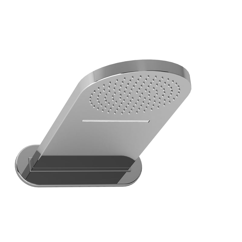 Riobel 406 22" x 9" Waterfall and rain showerhead