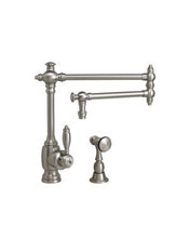 Load image into Gallery viewer, Waterstone 4100-18-1 Towson Kitchen Faucet - 18&quot; Articulated Spout w/Side Spray