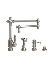 Load image into Gallery viewer, Waterstone 4100-18-3 Towson Kitchen Faucet - 18&quot; Articulated Spout 3pc. Suite