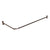 Barclay 4118-30 30 Corner Shower Curtain Rod With Flanges - Parent