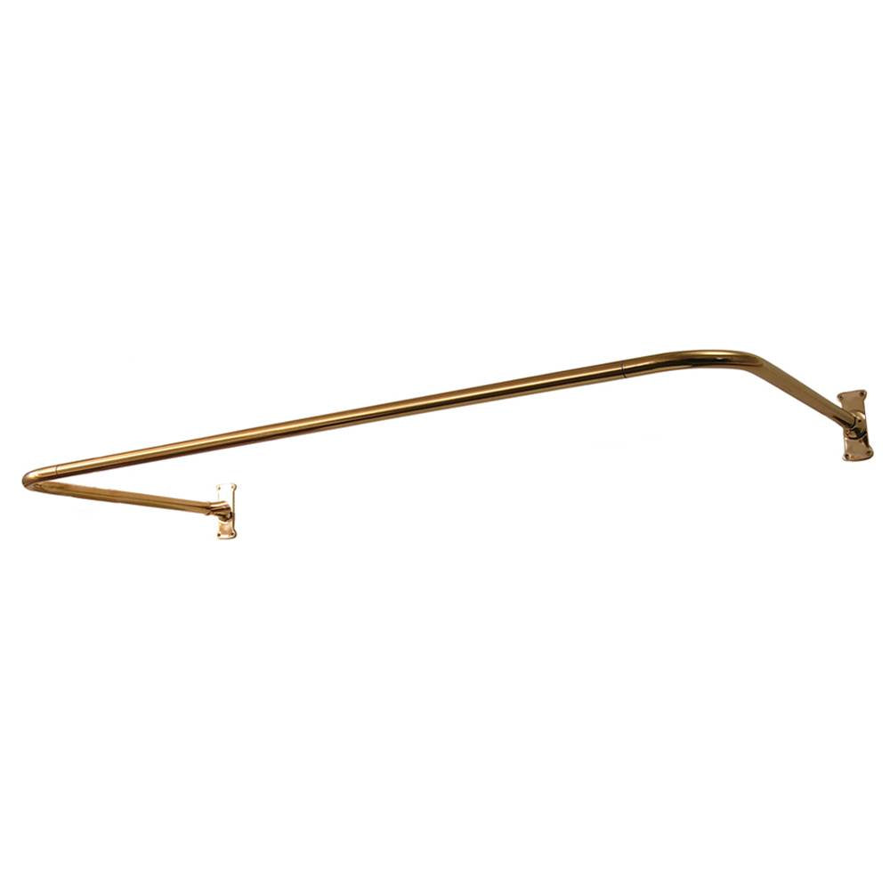 Barclay 4140-48 4140 U Shower Rod 48 x 26 With Flanges
