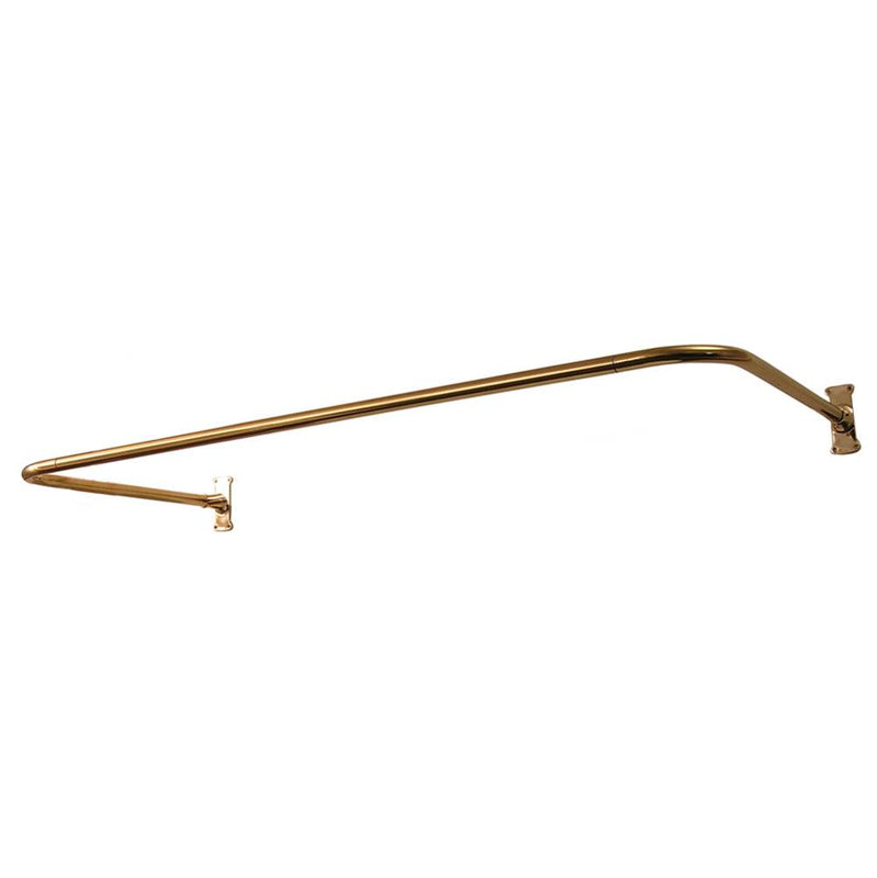 Barclay 4140-48 4140 U Shower Rod 48 x 26 With Flanges