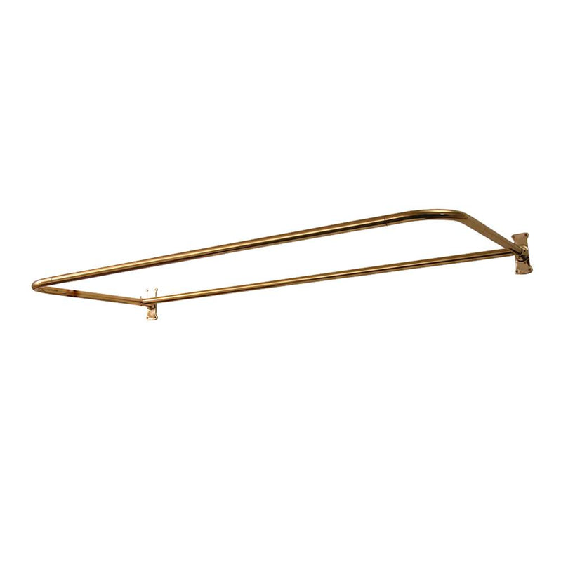 Barclay 4145-54 4145 D Shower Rod 54 x 26 With Flanges