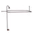 Barclay 4190-54 Converto Shower With 54 Rect Rod Fct Riser