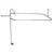 Barclay 4190-54 Converto Shower With 54 Rect Rod Fct Riser