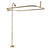 Barclay 4190-54 Converto Shower With 54 Rect Rod Fct Riser