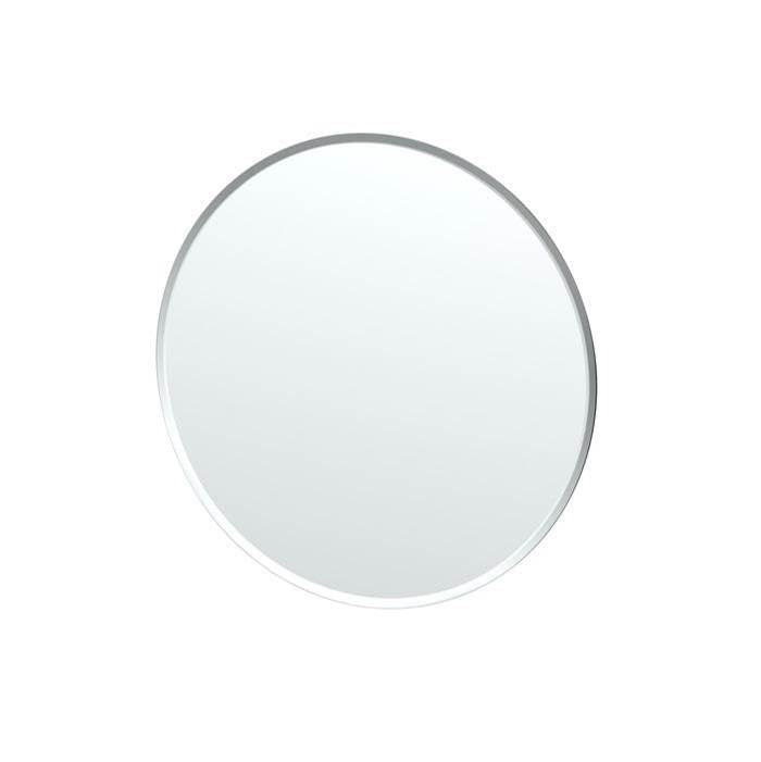 Gatco Flush Mount 24.5H Frameless Round Mirror
