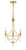 Crystorama 423 Metro 3 Light Mini Chandelier - Parent
