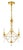 Crystorama 423 Metro 3 Light Mini Chandelier - Parent