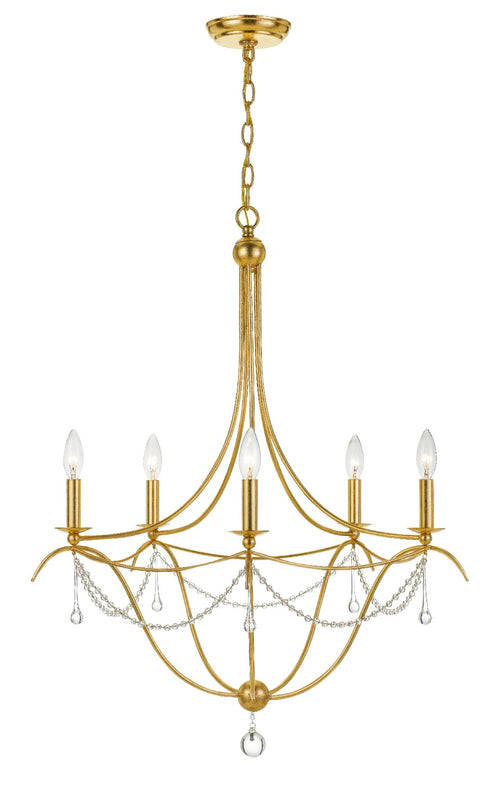 Crystorama 425 Metro 5 Light Chandelier - Parent