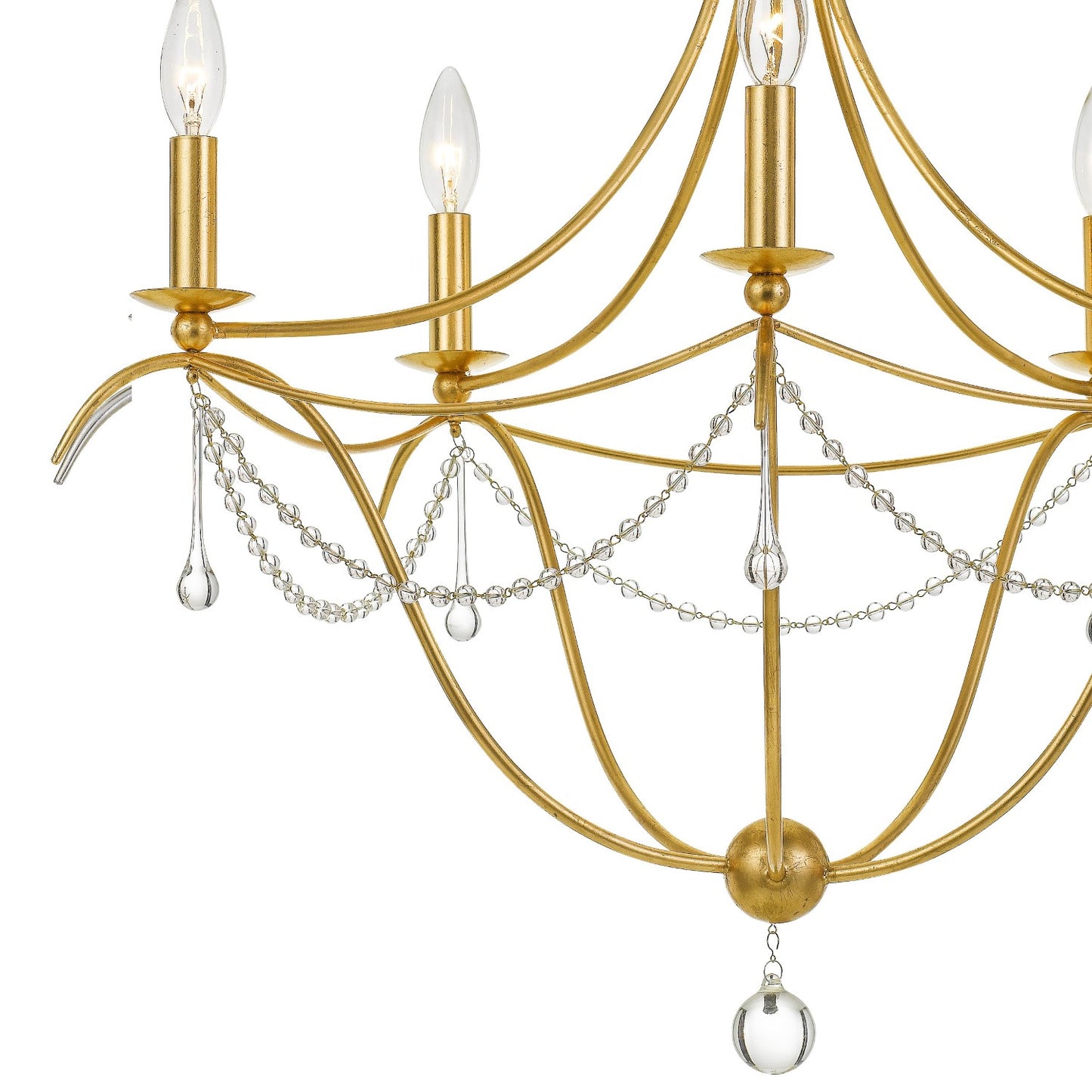 Crystorama 425 Metro 5 Light Chandelier - Parent