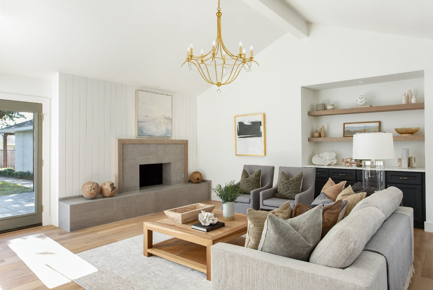 Crystorama 428 Metro 8 Light Crystal Beads Chandelier