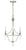 Crystorama 433-SA Metro 3 Light Mini Chandelier - Antique Silver