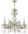Crystorama 4376-CL-MWP Maria Theresa 5 Light Hand Cut Crystal Mini Chandelier