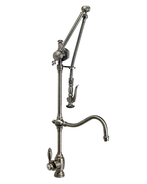 Waterstone 4400 Traditional Gantry Pulldown Faucet - Hook Spout