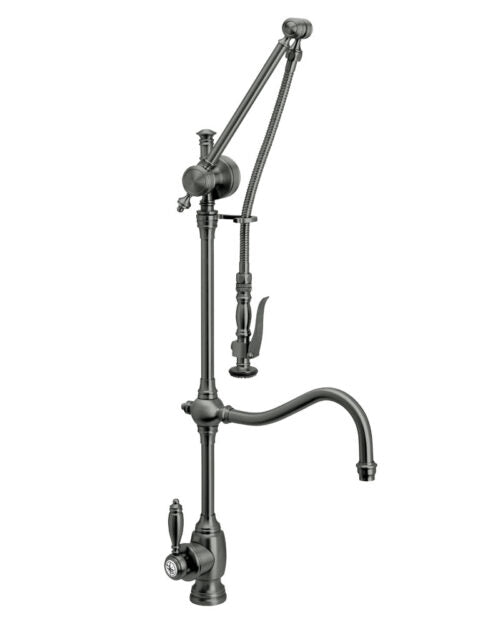 Waterstone 4400 Traditional Gantry Pulldown Faucet - Hook Spout