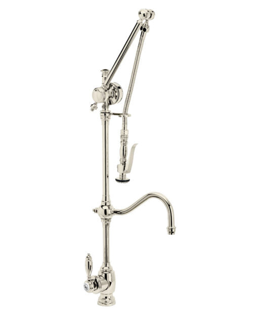 Waterstone 4400 Traditional Gantry Pulldown Faucet - Hook Spout