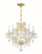 Crystorama 4405-CL-S Maria Theresa 6 Light Swarovski Strass Crystal Mini Chandelier