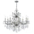Crystorama 4408-CL-MWP Maria Theresa 9 Light Hand Cut Crystal Chandelier - Parent