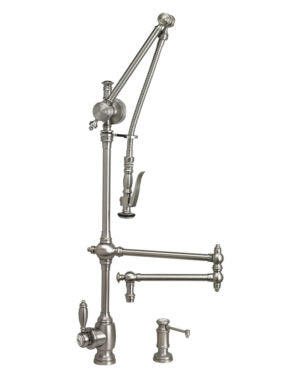 Waterstone 4410-18-2 Traditional Gantry Pulldown Faucet - 18