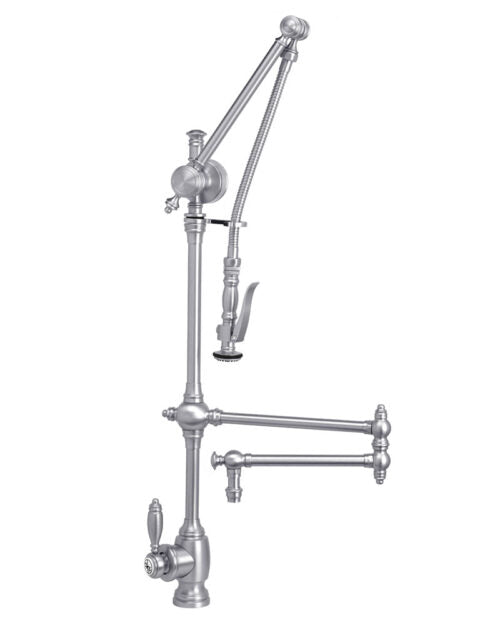 Waterstone 4410-18 Traditional Gantry Pulldown Faucet - 18" Articulated Spout