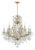 Crystorama 4412-CL-MWP Maria Theresa 13 Light Hand Cut Crystal Chandelier