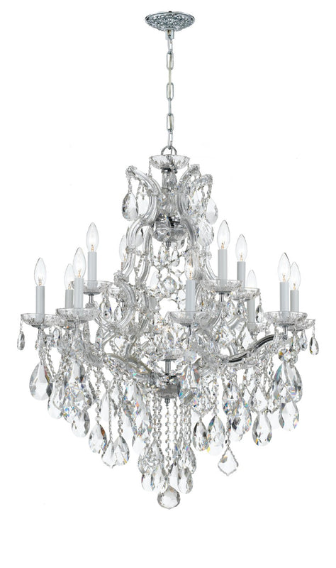 Crystorama 4413-CL-SAQ Maria Theresa 13 Light Spectra Crystal Chandelier - Parent