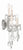 Crystorama 4425-CL-MWP Maria Theresa 5 Light Hand Cut Crystal Wall Mount - Parent