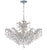Crystorama 4439-CL-MWP Maria Theresa 6 Light Hand Cut Crystal Chandelier - Parent