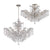 Crystorama 4439-CL-SAQ_CEILING Maria Theresa 6 Light Spectra Crystal Ceiling Mount - Parent