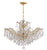Crystorama 4439-CL-MWP Maria Theresa 6 Light Hand Cut Crystal Chandelier