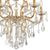Crystorama 4455-GA-CL-MWP Filmore 6 Light Hand Cut Crystal Chandelier - Antique Gold