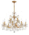 Crystorama 4456-GA-CL-MWP Filmore 12 Light Chandelier - Antique Gold