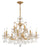 Crystorama 4456-GA-CL-S Filmore 12 Light Swarovski Strass Crystal Chandelier - Antique Gold