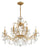 Crystorama 4456-GA-CL-S Filmore 12 Light Swarovski Strass Crystal Chandelier - Antique Gold