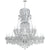 Crystorama 4460-CL-MWP Maria Theresa 37 Light Hand Cut Crystal Chandelier - Parent