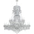 Crystorama 4460-CL-S Maria Theresa 37 Light Clear Crystal Chandelier - Parent