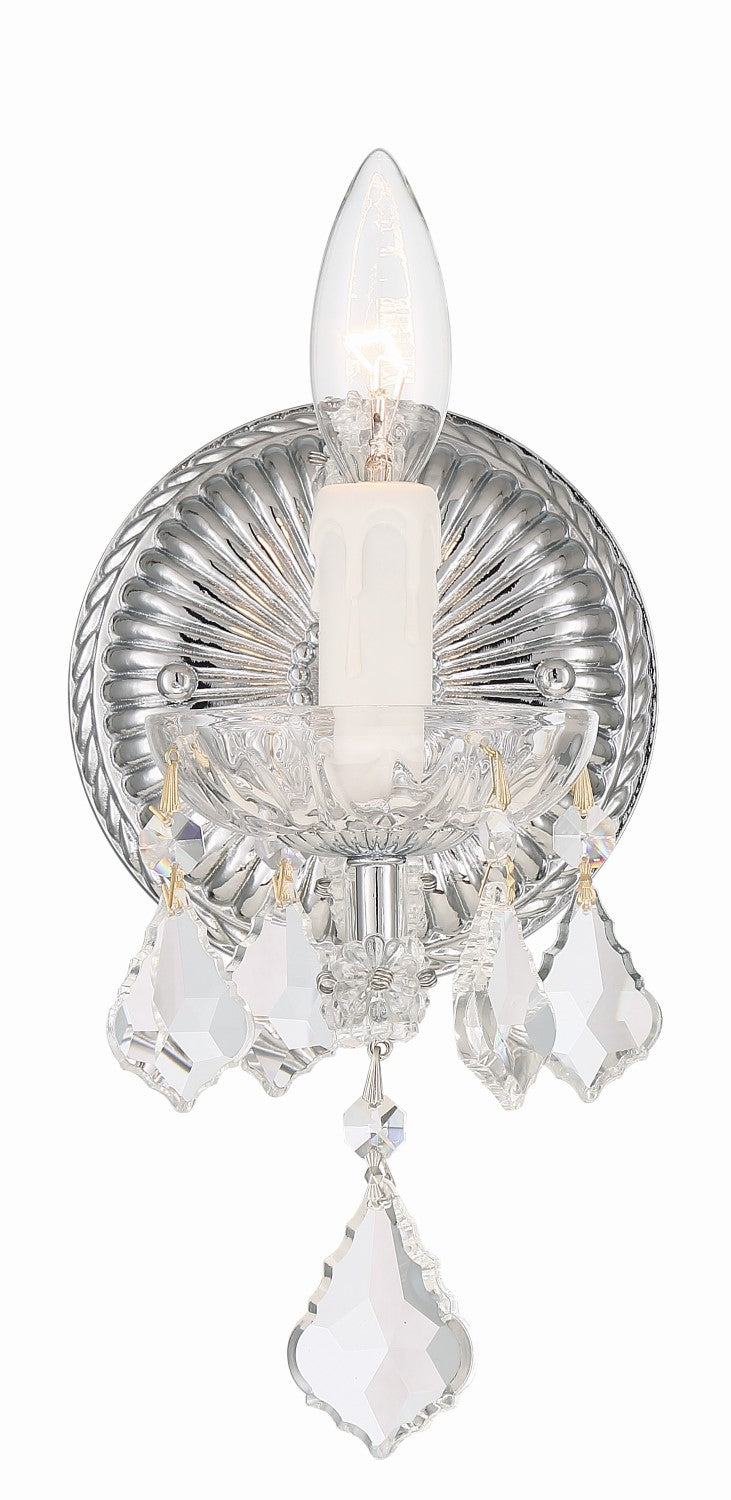 Crystorama 4471-CL-MWP Maria Theresa 1 Light Hand Cut Crystal Wall Mount - Parent