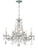 Crystorama 4476-CL-MWP Maria Theresa 5 Light Hand Cut Crystal Mini Chandelier - Parent